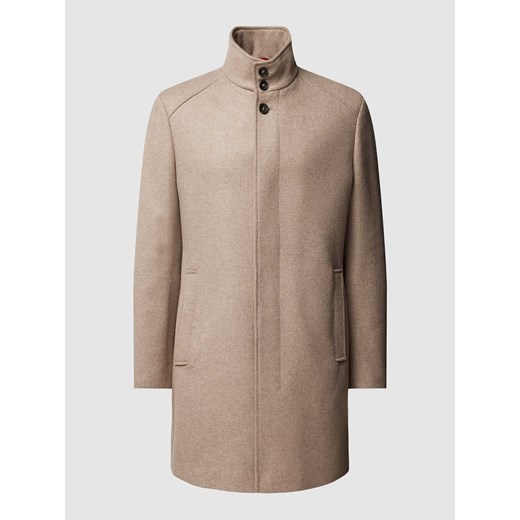 Krótki płaszcz z krytą listwą guzikową model ‘Show’ ze sklepu Peek&Cloppenburg  w kategorii Płaszcze damskie - zdjęcie 167876263