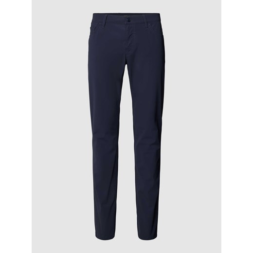 Spodnie o kroju slim fit z wpuszczaną kieszenią ze sklepu Peek&Cloppenburg  w kategorii Spodnie męskie - zdjęcie 167876423