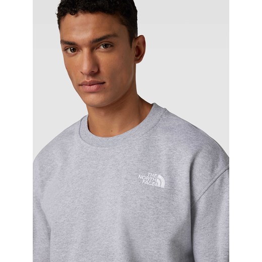 Bluza z wyhaftowanym logo model ‘ESSENTIAL’ The North Face M wyprzedaż Peek&Cloppenburg 