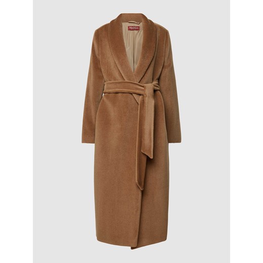 Płaszcz z paskiem w talii model ‘TAGLIO’ ze sklepu Peek&Cloppenburg  w kategorii Płaszcze damskie - zdjęcie 167876940