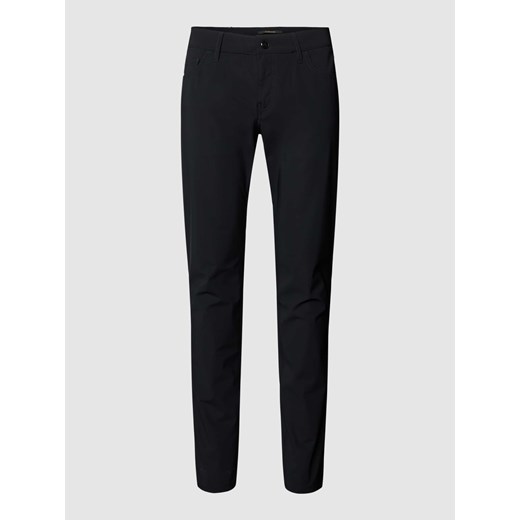 Spodnie o kroju slim fit z wpuszczaną kieszenią ze sklepu Peek&Cloppenburg  w kategorii Spodnie męskie - zdjęcie 167877130