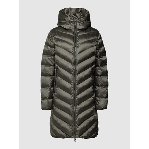 Płaszcz pikowany z kapturem model ‘IBEN’ ze sklepu Peek&Cloppenburg  w kategorii Płaszcze damskie - zdjęcie 167877371
