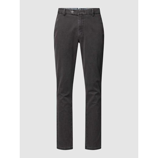 Spodnie materiałowe z materiału stylizowanego na denim model ‘LUPUS’ ze sklepu Peek&Cloppenburg  w kategorii Spodnie męskie - zdjęcie 167877440