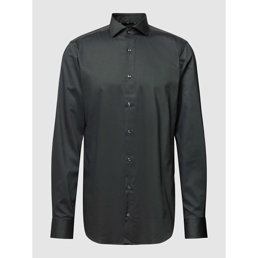 Koszula biznesowa o kroju regular fit z twillu z bardzo długim rękawem ze sklepu Peek&Cloppenburg  w kategorii Koszule męskie - zdjęcie 167878000