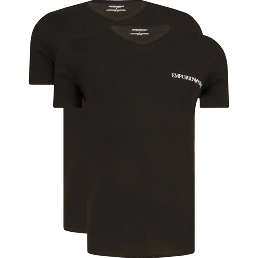 Emporio Armani T-shirt 2-pack | Regular Fit Emporio Armani S okazyjna cena Gomez Fashion Store