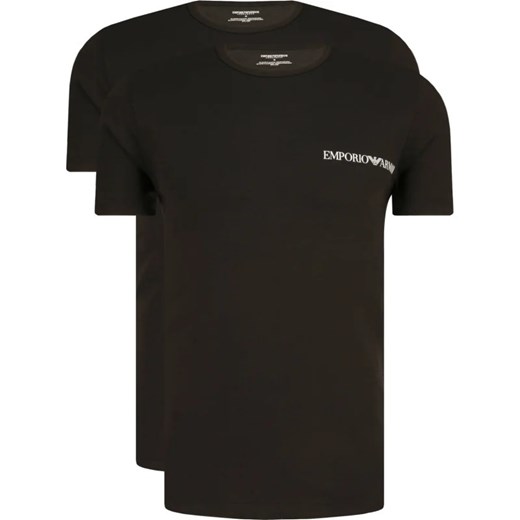 Emporio Armani T-shirt 2 - pack | Regular Fit Emporio Armani XL wyprzedaż Gomez Fashion Store