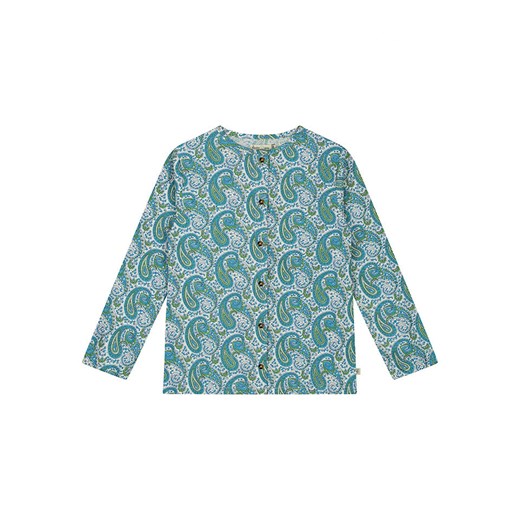 Smitten Organic Bluza w kolorze turkusowym ze wzorem ze sklepu Limango Polska w kategorii T-shirty chłopięce - zdjęcie 167878943
