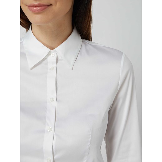 Bluzka koszulowa z mankietami zapinanymi na 3 guziki model ‘The Fitted’ 32 Peek&Cloppenburg 