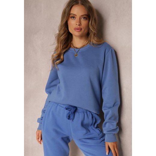 Niebieska Bluza Hullu ze sklepu Renee odzież w kategorii Bluzy damskie - zdjęcie 167884590