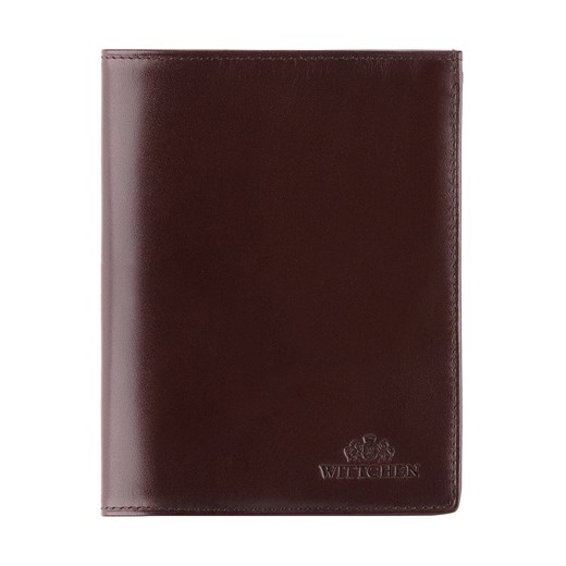 Duży portfel ze skóry naturalnej mieszczący dowód rejestracyjny brązowy ze sklepu WITTCHEN w kategorii Portfele męskie - zdjęcie 167884762