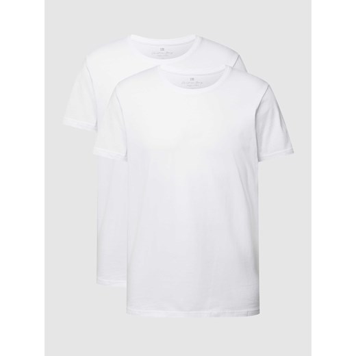 T-shirt z bawełny ekologicznej w zestawie 2 szt. ze sklepu Peek&Cloppenburg  w kategorii T-shirty męskie - zdjęcie 167884943