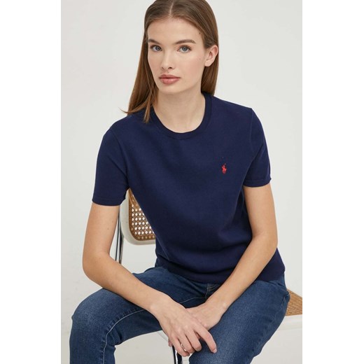 Bluzka damska Polo Ralph Lauren z kołnierzykiem 