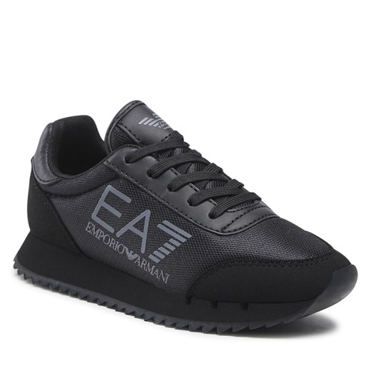 Sneakersy EA7 Emporio Armani XSX107 XOT56 Q757 Triple Blk/Irongate 33 eobuwie.pl