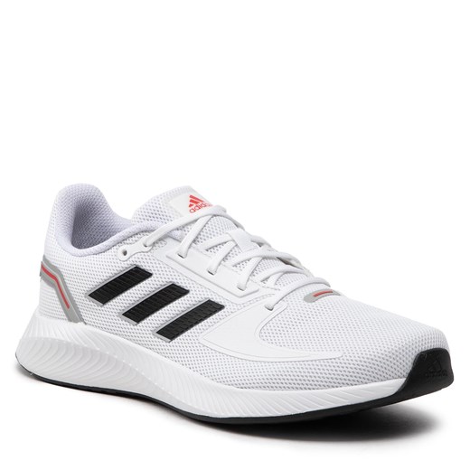 Buty adidas Runfalcon 2.0 GV9552 Cloud White/Core Black/Vivid Red 41.13 eobuwie.pl