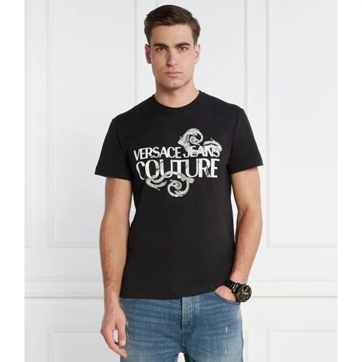 Versace Jeans Couture T-shirt | Slim Fit ze sklepu Gomez Fashion Store w kategorii T-shirty męskie - zdjęcie 167889732