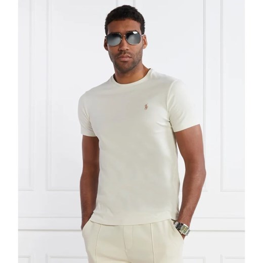 T-shirt męski biały Polo Ralph Lauren casual 