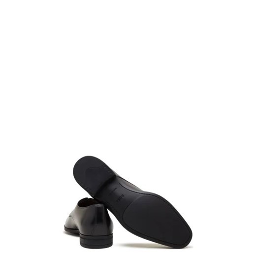 Buty eleganckie męskie BOSS HUGO ze skóry 