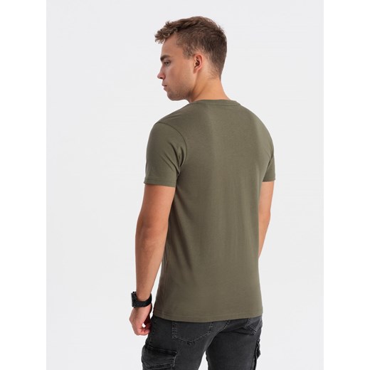 T-shirt męski Ombre z krótkim rękawem