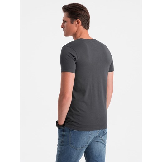 T-shirt męski Ombre z krótkimi rękawami