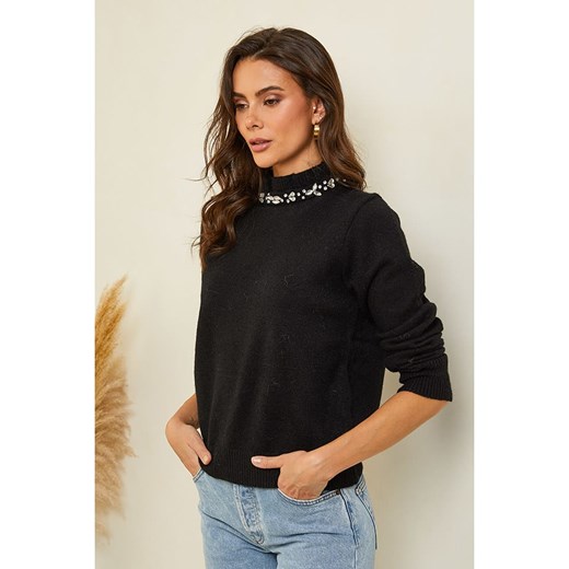 Soft Cashmere Sweter w kolorze czarnym ze sklepu Limango Polska w kategorii Swetry damskie - zdjęcie 167890990