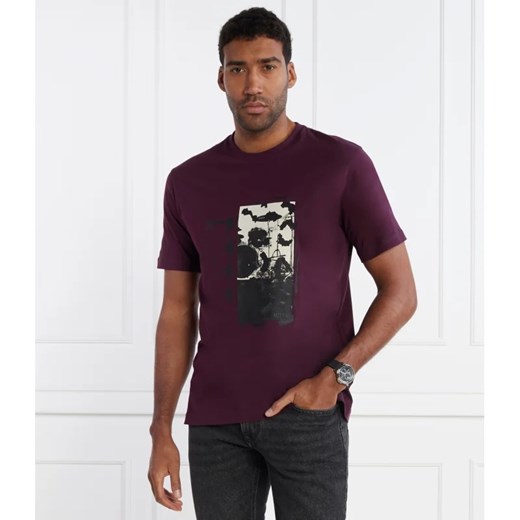 BOSS ORANGE T-shirt TeRetroLeo | Relaxed fit S wyprzedaż Gomez Fashion Store