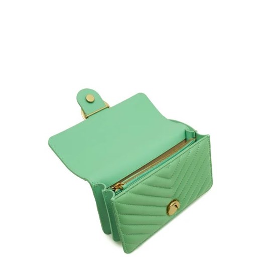 Pinko Skórzana torebka na ramię Love One Mini Crossbody Pinko OS Gomez Fashion Store