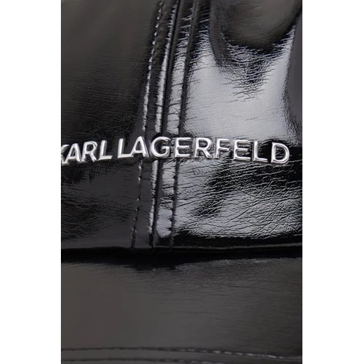 Karl Lagerfeld Bejsbolówka k/essential vinyl Karl Lagerfeld OS okazyjna cena Gomez Fashion Store