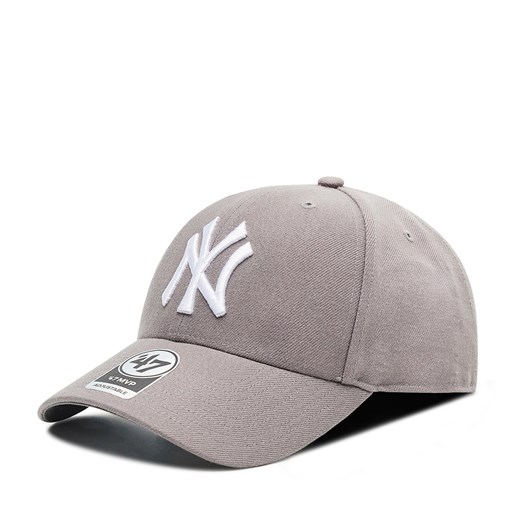 Czapka z daszkiem 47 Brand Mlb New York Yankees B-MVPSP17WBP-DY Dark Gray ze sklepu eobuwie.pl w kategorii Czapki z daszkiem męskie - zdjęcie 167897364