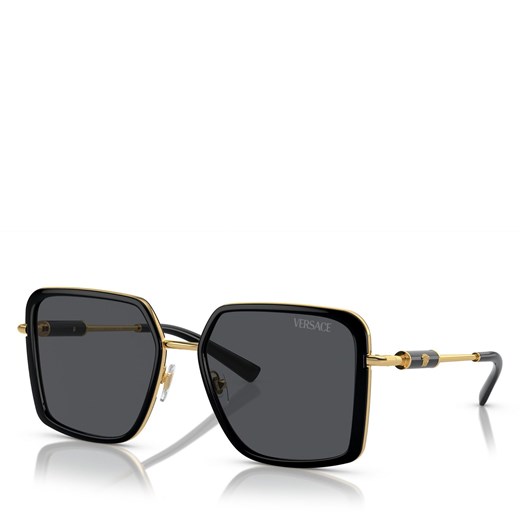 Okulary przeciwsłoneczne Versace 0VE2261 Black 100287 ze sklepu eobuwie.pl w kategorii Okulary przeciwsłoneczne damskie - zdjęcie 167897504