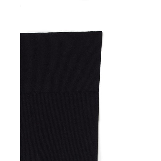 Cropp - Czarne prążkowane legginsy - czarny Cropp S Cropp