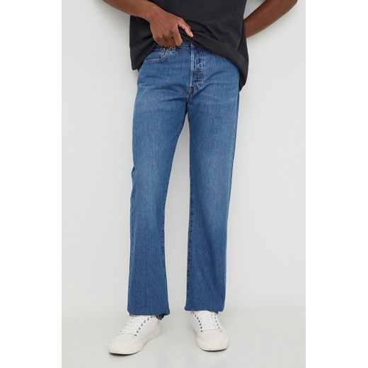 Levi&apos;s jeansy 501 męskie ze sklepu ANSWEAR.com w kategorii Jeansy męskie - zdjęcie 167899753