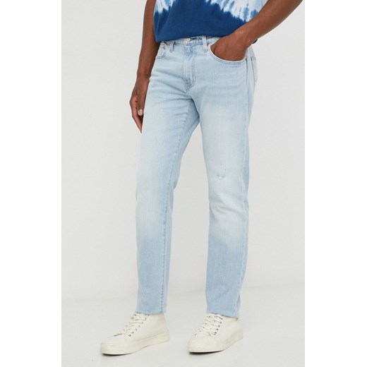 Levi&apos;s jeansy 512 SLIM męskie kolor niebieski ze sklepu ANSWEAR.com w kategorii Jeansy męskie - zdjęcie 167899761