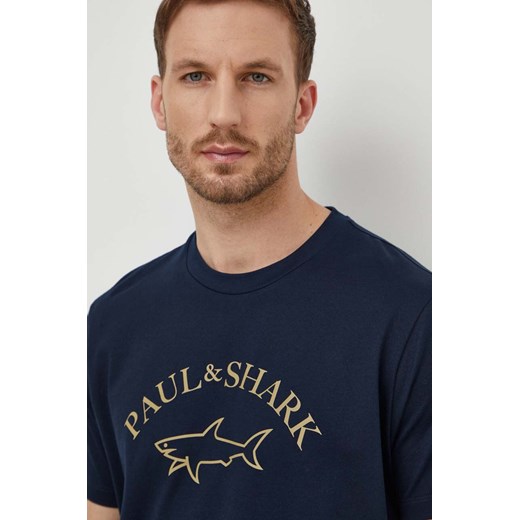 T-shirt męski Paul&shark z krótkim rękawem 