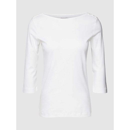 T-shirt z rękawem o dł. 3/4 i ozdobnymi guzikami ze sklepu Peek&Cloppenburg  w kategorii Bluzki damskie - zdjęcie 167902121