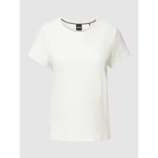 T-shirt z fakturowanym wzorem model ‘Eventsy’ ze sklepu Peek&Cloppenburg  w kategorii Bluzki damskie - zdjęcie 167902282