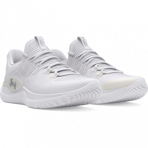Męskie buty treningowe Under Armour UA Flow Dynamic Intlknt - białe ze sklepu Sportstylestory.com w kategorii Buty sportowe męskie - zdjęcie 167902580