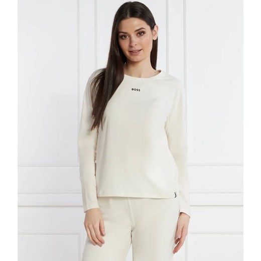 BOSS BLACK Góra od piżamy CI_LS-Shirt | Longline Fit ze sklepu Gomez Fashion Store w kategorii Piżamy damskie - zdjęcie 167902952