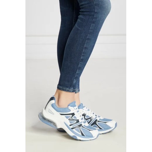 Buty sportowe damskie Michael Kors sneakersy wiązane z tworzywa sztucznego płaskie 