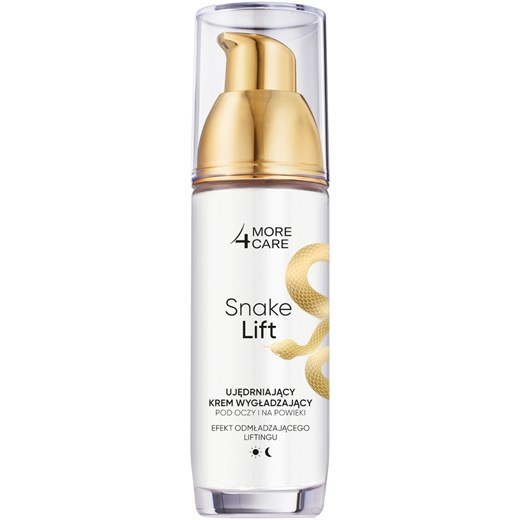 More 4 Care Snake Lift Ujędrniający krem wygładzający pod oczy i na powieki 35ml More 4 Care 35 ml okazyjna cena Super-Pharm