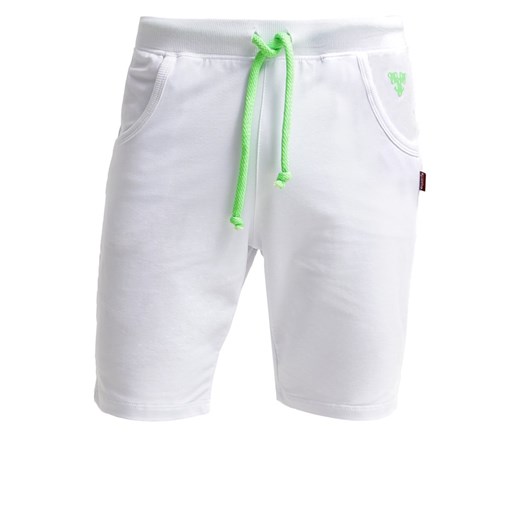 Carlsberg Spodnie treningowe bianco zalando szary abstrakcyjne wzory