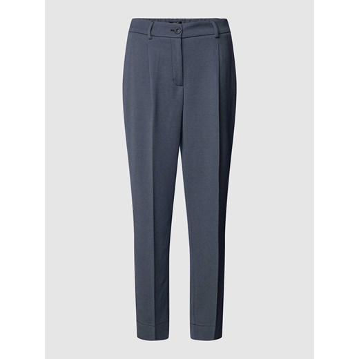 Spodnie z zakładkami w pasie o skróconym kroju model ‘Myrtel’ ze sklepu Peek&Cloppenburg  w kategorii Spodnie damskie - zdjęcie 167924624