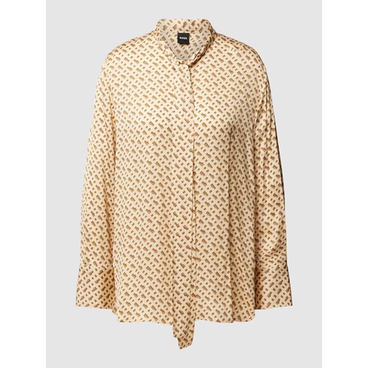 Bluzka z mieszanki jedwabiu ze wzorem na całej powierzchni model ‘Bitoa’ ze sklepu Peek&Cloppenburg  w kategorii Bluzki damskie - zdjęcie 167924701