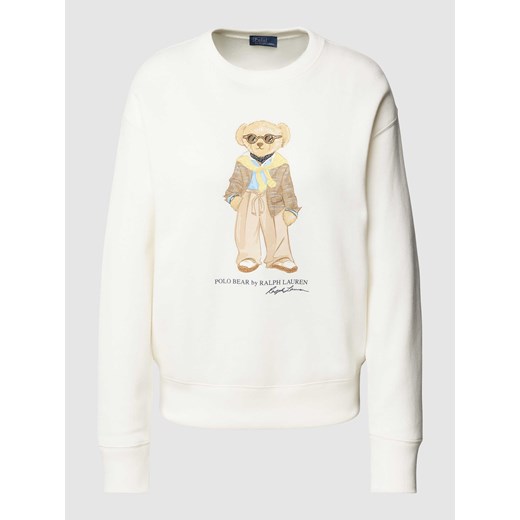 Bluza z nadrukiem z motywem model ‘BEAR’ Polo Ralph Lauren XS Peek&Cloppenburg 
