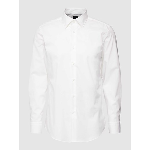 Koszula biznesowa o kroju slim fit z dodatkiem streczu ze sklepu Peek&Cloppenburg  w kategorii Koszule męskie - zdjęcie 167930330