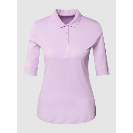 Koszulka polo z krótką listwą guzikową ze sklepu Peek&Cloppenburg  w kategorii Bluzki damskie - zdjęcie 167930871