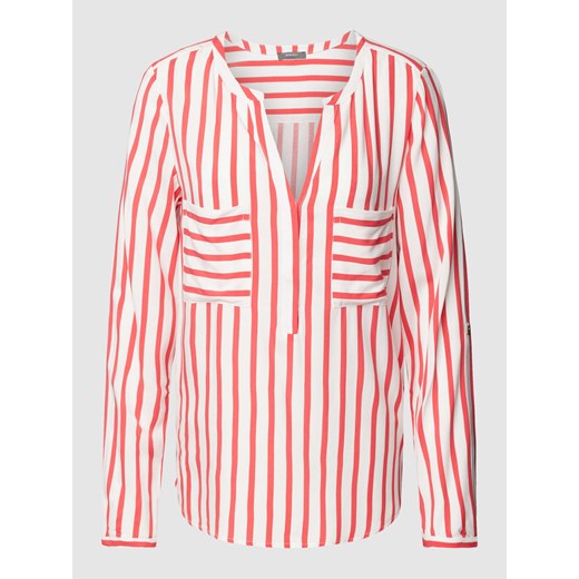 Bluzka koszulowa ze wzorem w paski ze sklepu Peek&Cloppenburg  w kategorii Koszule damskie - zdjęcie 167930953