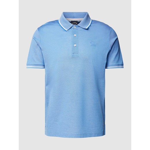 Koszulka polo o kroju regular fit z detalem z logo ze sklepu Peek&Cloppenburg  w kategorii T-shirty męskie - zdjęcie 167931002