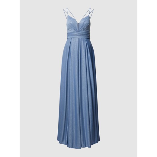Sukienka wieczorowa z cienkimi ramiączkami ze sklepu Peek&Cloppenburg  w kategorii Sukienki - zdjęcie 167931133