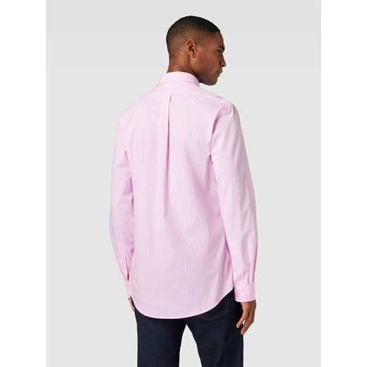 Koszula męska różowa Polo Ralph Lauren w paski 
