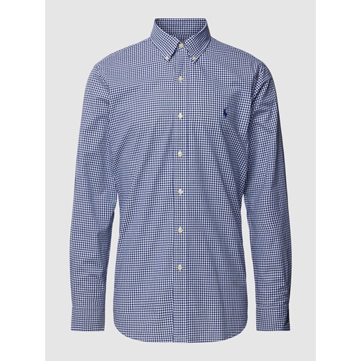 Koszula casualowa o kroju custom fit ze wzorem w kratę ze sklepu Peek&Cloppenburg  w kategorii Koszule męskie - zdjęcie 167931573